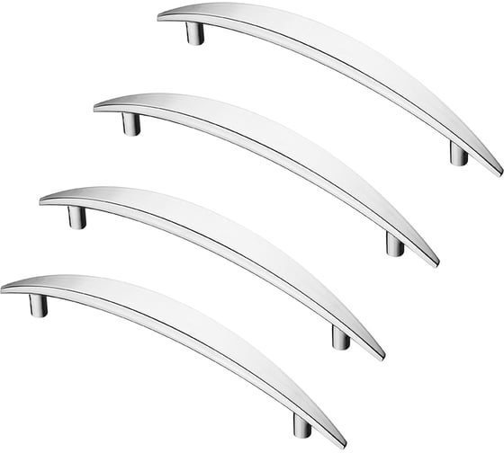 Комплект из 4 шт. Kerron ручка-скоба 96 мм S-2230-96, хром SET4(S-2230-96) 1