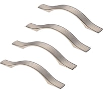 Комплект из 4 шт. Kerron ручка-скоба, 96 мм, сталь, S-2420-96 ST SET4(S-2420-96 ST)