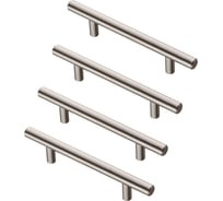 Комплект из 4 шт. Kerron ручка-рейлинг Ø12 мм, 96 мм, сталь, R-3020-96 ST SET4(R-3020-96 ST)