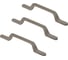 Комплект из 3 шт. ручка-скоба Kerron, 96 мм, графит, S-2430-96 GF SET3(S-2430-96 GF) 1