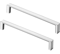 Комплект из 2 шт. Kerron ручка-скоба, 160 мм, хром, S-2440-160 SET2(S-2440-160)