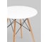 Стол для кухни обеденный Стул Груп круглый EAMES DSW NEW D 70, белый T001-70 3