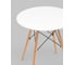 Стол для кухни обеденный Стул Груп круглый EAMES DSW NEW D 70, белый T001-70 5