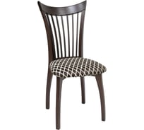 Стул Leset Орегон, Венге/жаккард Палермо коричневый Т34 Ж4.0 2617-6538