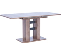 Раздвижной стол Leset Гранд Бетон/Алюминий 6155-6410