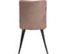 Стул обеденный Tetchair Bari разборный, ткань велюр, 44x60x91, бежевый/черный, (Porsche 5) 21655 5
