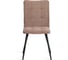 Стул обеденный Tetchair Bari разборный, ткань велюр, 44x60x91, бежевый/черный, (Porsche 5) 21655 6