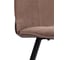 Стул обеденный Tetchair Bari разборный, ткань велюр, 44x60x91, бежевый/черный, (Porsche 5) 21655 12