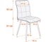 Стул обеденный Tetchair Bari разборный, ткань велюр, 44x60x91, бежевый/черный, (Porsche 5) 21655 8