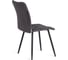 Стул обеденный Tetchair Bari разборный, ткань велюр, 44x60x91, серый/черный, (Porsche 9) 21654 4