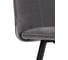 Стул обеденный Tetchair Bari разборный, ткань велюр, 44x60x91, серый/черный, (Porsche 9) 21654 9