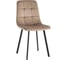 Стул для кухни обеденный Стул Груп Chilly Чили, велюр мокка OS-2011-V seat HLR-8 2