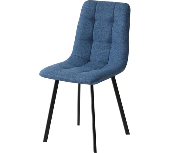 Стул для кухни обеденный Стул Груп Chilly, рогожка Lumos, темно-синий OS-2011LUM-V seat Lum-86 D.blue
