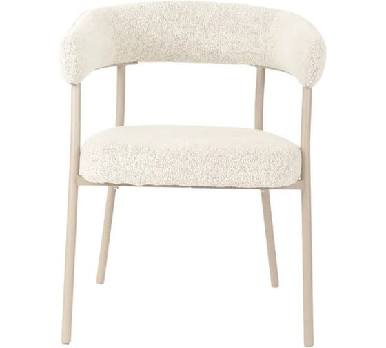 Стул для кухни обеденный Стул Груп Dambo, букле серый DX-2566 UF995-2 creamy-2 1