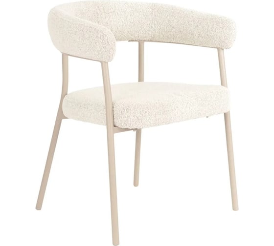Стул для кухни обеденный Стул Груп Dambo, букле серый DX-2566 UF995-2 creamy-2