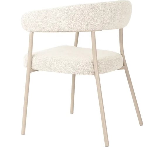 Стул для кухни обеденный Стул Груп Dambo, букле серый DX-2566 UF995-2 creamy-2