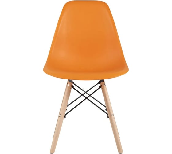 Стул для кухни обеденный Стул Груп EAMES, оранжевый комплект 4 стула Y801-V SEAT orange BOX 1