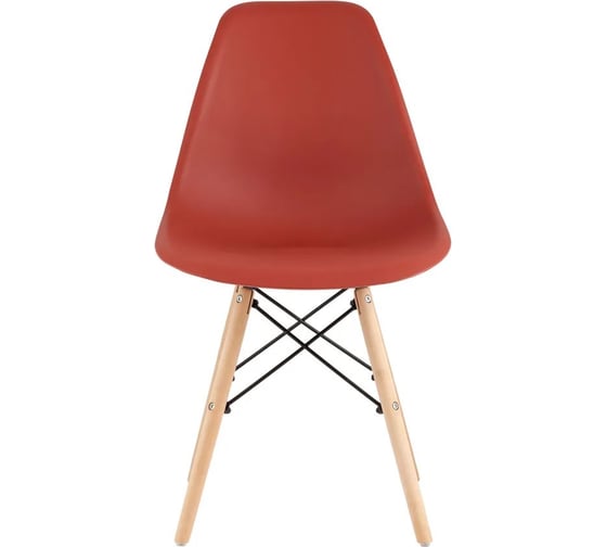 Стул для кухни обеденный Стул Груп EAMES, терракотовый комплект 4 стула Y801-V SEAT terracotta BOX