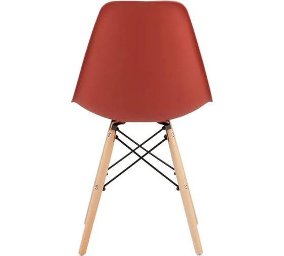 Стул для кухни обеденный Стул Груп EAMES, терракотовый комплект 4 стула Y801-V SEAT terracotta BOX