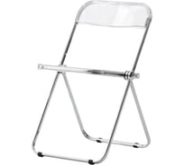 Стул для кухни обеденный Стул Груп Fold Clear, складной прозрачный 9011 transp