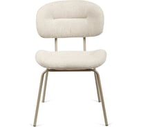 Стул для кухни обеденный Стул Груп Gigi, бежевый, кремовые ножки комплект 4 стула DRC-9155 URL57-2 Creamy-1 BOX