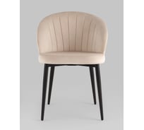 Стул для кухни обеденный Стул Груп Lastura велюр молочный комплект 2 стула LV-104-H06-02-01P BOX