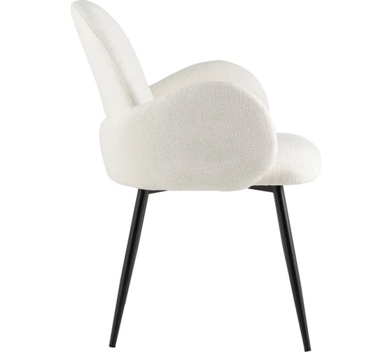 Стул для кухни обеденный Стул Груп Wave, букле белый VC006 B 0917-0006 seat
