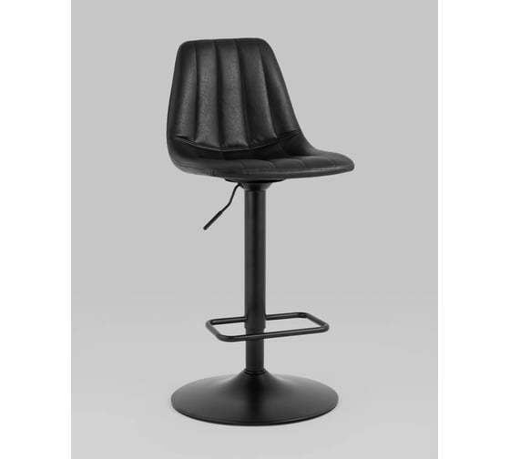 Стул барный Стул Груп Code, экокожа, черный M-90597P Black