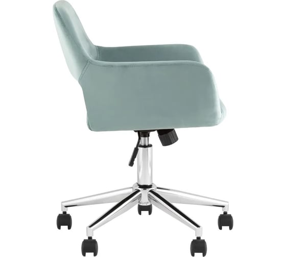 Кресло компьютерное Стул Груп ROSS, велюр, серо-зеленый ROSS CHROME VELVET Olive 61