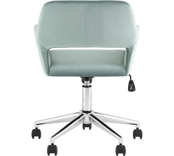 Кресло компьютерное Стул Груп ROSS, велюр, серо-зеленый ROSS CHROME VELVET Olive 61