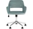 Кресло компьютерное Стул Груп ROSS, велюр, серо-зеленый ROSS CHROME VELVET Olive 61 1