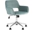 Кресло компьютерное Стул Груп ROSS, велюр, серо-зеленый ROSS CHROME VELVET Olive 61 2