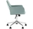 Кресло компьютерное Стул Груп ROSS, велюр, серо-зеленый ROSS CHROME VELVET Olive 61 3