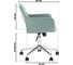 Кресло компьютерное Стул Груп ROSS, велюр, серо-зеленый ROSS CHROME VELVET Olive 61 9