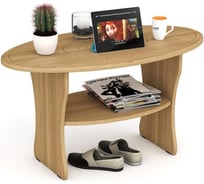 Журнальный стол Мебельный двор С-МД-СЖ-7 лён 1364146