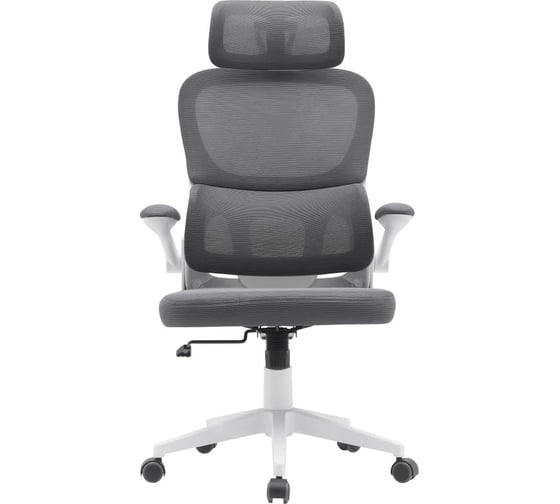 Кресло компьютерное офисное Стул Груп TopChairs Airone Expert, серый D-519-1 grey