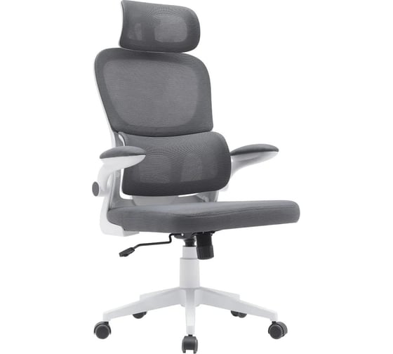 Кресло компьютерное офисное Стул Груп TopChairs Airone Expert, серый D-519-1 grey