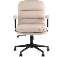 Кресло компьютерное офисное Стул Груп Torus, экокожа бежевый SY-016 Lixiang-05
