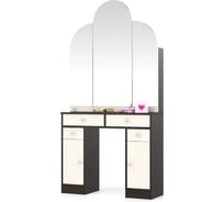 Туалетный столик Мебельный двор Трельяж МД №2 венге/дуб 181011