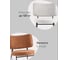 Кресло Стул Груп District Lounge букле светло-серый LV-101-S900-01 7
