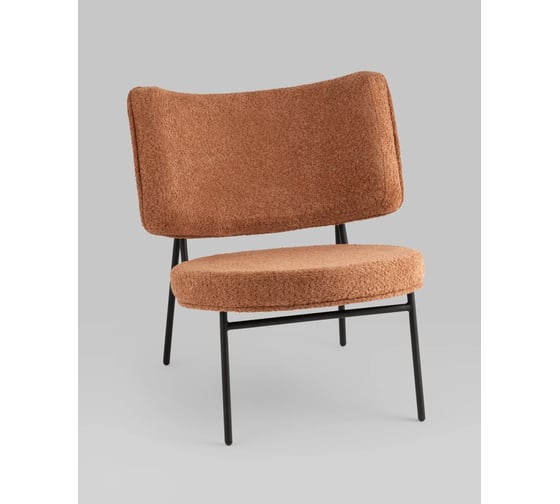 Кресло Стул Груп District Lounge букле терракотовый LV-101-S493-01