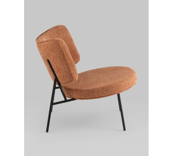 Кресло Стул Груп District Lounge букле терракотовый LV-101-S493-01