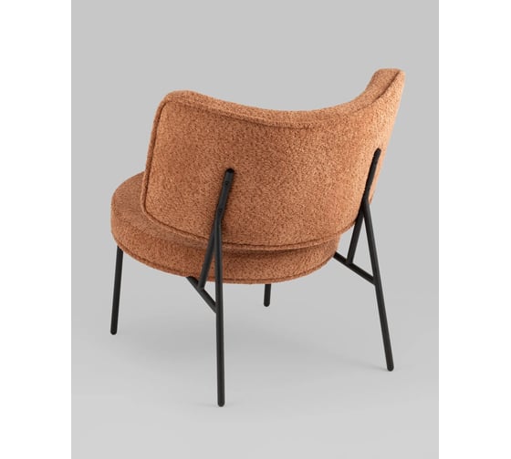 Кресло Стул Груп District Lounge букле терракотовый LV-101-S493-01
