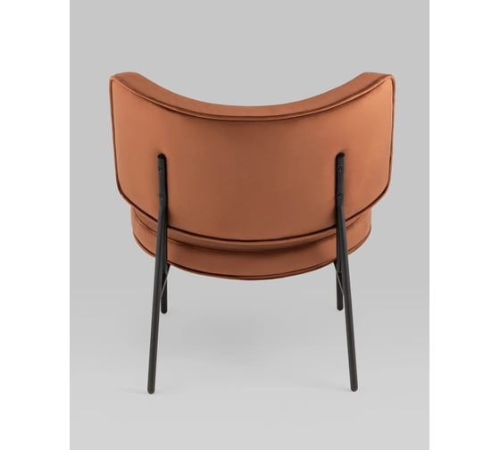 Кресло Стул Груп District Lounge велюр шоколадный LV-101-H23-01