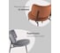 Кресло Стул Груп District Lounge велюр шоколадный LV-101-H23-01 7