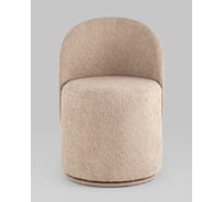 Пуф вращающийся Стул Груп Loreen букле капучино LV-100-S112-PM