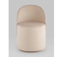 Пуф вращающийся Стул Груп Loreen велюр молочный LV-100-H06-PM