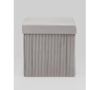 Пуф складной Стул Груп Store Square с ящиком, серый комплект 4 пуфа HS15-F12 V15 BOX
