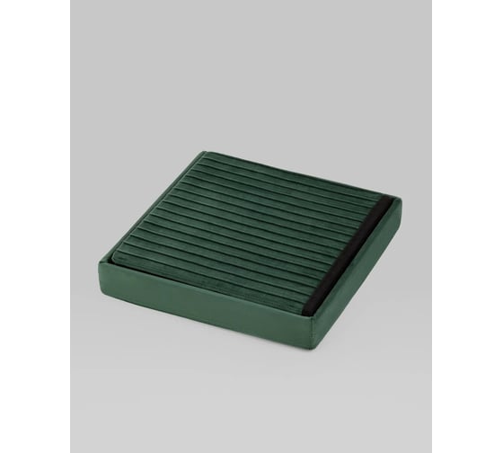 Пуф складной Стул Груп Store Square с ящиком, зеленый комплект 4 пуфа HS15-F12 V65 BOX