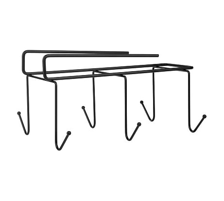 Вешалка 6 крючков металлическая Рыжий кот Scaffali 20,5x27,5x14,5 см, полимерное покрытие 109120